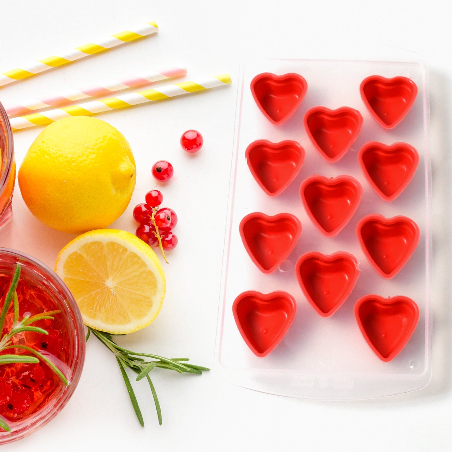 Silicone Mold Ice Cube Tray Creative Sweet Multi Type Ice Tray Buckets, Ice Cube Trays Multi Fruit Shape Ice Tray (1 Pc) Silicone Mold Ice Cube Tray Creative Sweet Multi Type Ice Tray Buckets, Ice Cube Trays Multi Fruit Shape Ice Tray (1 Pc)